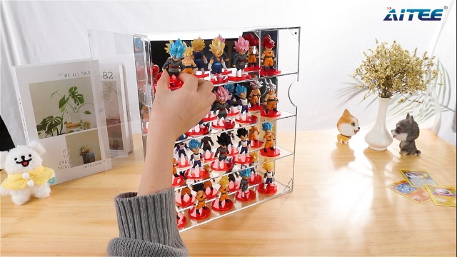 Amazon.com: AITEE Acrylic Display Case with Mirrored Back, Display